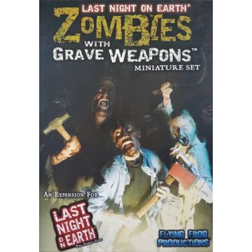 Last Night on Earth: Zombies with Grave Weapons Miniature Set