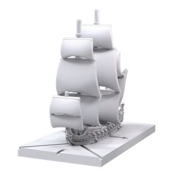 Oak & Iron: Galley Frigate - Resin
