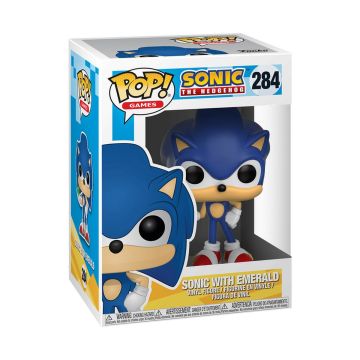 Sonic with Emerald - Sonic the Hedgehog - Funko POP! Games (284)
