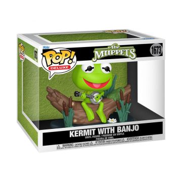 Kermit with Banjo - The Muppets - Funko POP! Deluxe (1673)