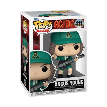 Angus Young (Green) - AC/DC - Funko POP! Rocks (411)