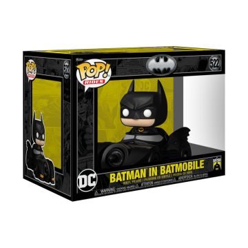 Batman with Batmobile - Batman 85th Anniversary - Funko POP! Rides Deluxe (522)