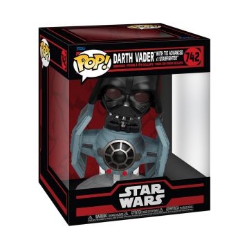 Darth Vader With Tie Advanced X1 Starfighter - Star Wars: Dark Side - Funko POP! Rides Deluxe (742)