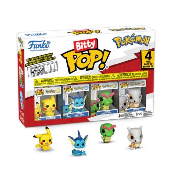 Pikachu 4PK - Pokemon - Funko Bitty POP! (4 PC)