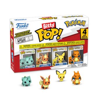Bulbasaur 4PK - Pokemon - Funko Bitty POP! (4 PC)