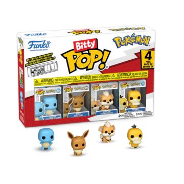 Squirtle 4PK - Pokemon - Funko Bitty POP! (4 PC)