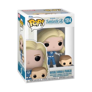 Invisible Woman and Franklin - The Fantastic Four: First Steps - Funko POP! Vinyl (1514)