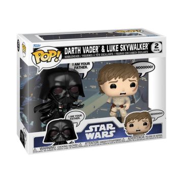 Luke Skywalker & Darth Vader - Star Wars - Funko POP! Vinyl (2 Pack)