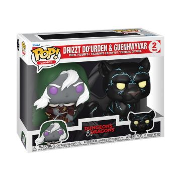 Drizzt Do’Urden & Guenhwyvar - Dungeons & Dragons - Funko POP! Games (2 Pk)