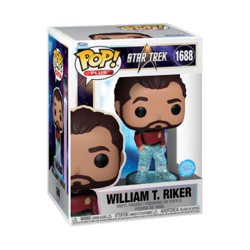 Willian T. Riker on Transporter Platform (Glitter) - Star Trek - Funko POP! Plus (1688)