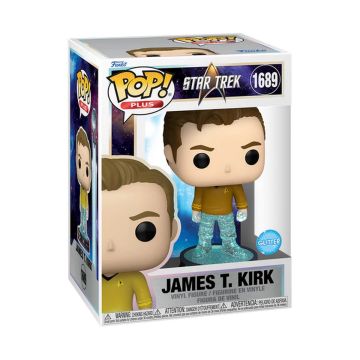 James T. Kirk on Transporter Platform (Glitter) - Star Trek - Funko POP! Plus (1689)