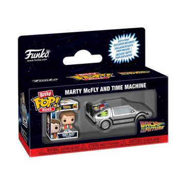 Marty McFly and Time Machine - Back to the Future - Funko Bitty POP! (1 PC)