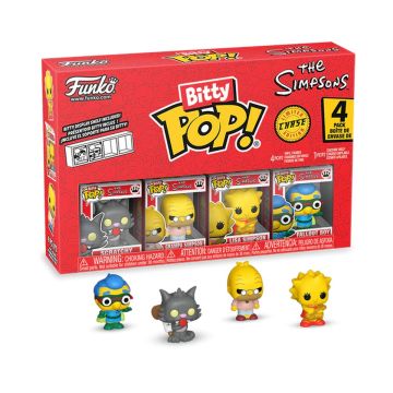 Series 4 - Simpsons - Funko Bitty POP! (4 PC)