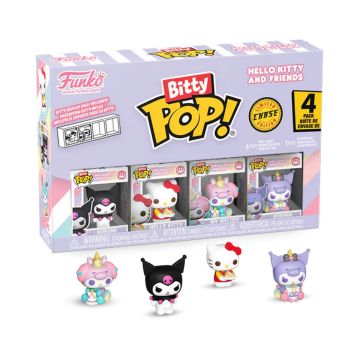 Kuromi 4pk - Hello Kitty & Friends - Funko Bitty POP! (4 PC)