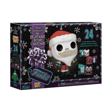Countdown Calendar - The Nightmare Before Christmas - Funko Pop Pocket