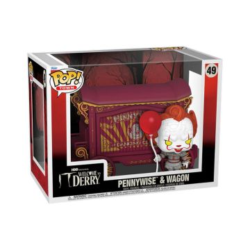 Pennywise and Wagon - IT: Welcome to Derry - Funko POP! Town (49)