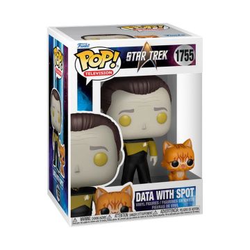 Data with Spot - Star Trek: The Next Generation - Funko POP! TV (1755)