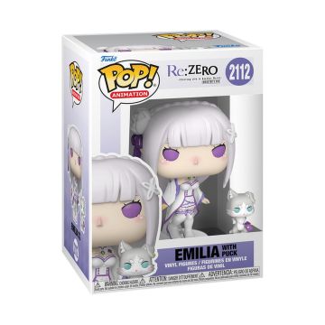 Emilia with Puck - Re:ZERO - Funko POP! Animation (2112)