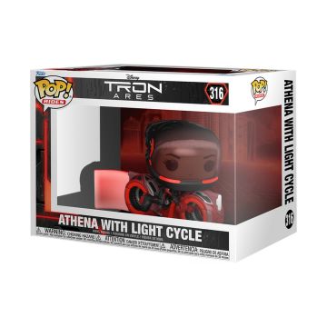 Athena with Light Cycle - Tron: Ares - Funko POP! Rides (316)