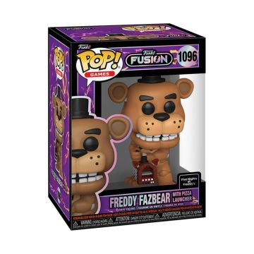 Freddy Fazbear with Pizza Launcher with Chase - Funko Fusion - Funko POP! Games (1096)