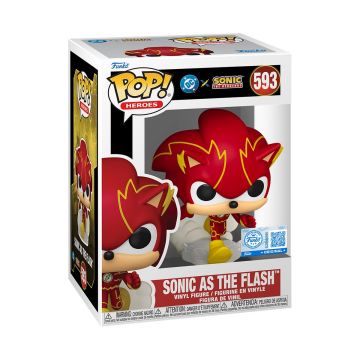 Sonic as the Flash - DC x Sonic the Hedgehog - Funko POP! Heroes (593)