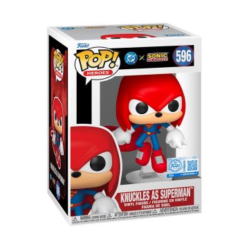 Knuckles as Superman - DC x Sonic the Hedgehog - Funko POP! Heroes (596)