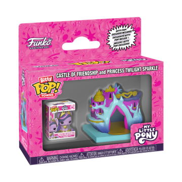 Castle of Friendship and Prince Twilight Sparkle - My Little Pony - Funko Bitty POP!