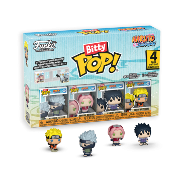 Naruto Uzumaki - Naruto Shippuden - Funko Bitty POP! (4PK)