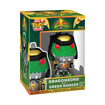 Dragonzord with Green Ranger - Mighty Morphin Power Rangers - Funko Bitty Bots