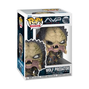 Wolf Predator with Chase - Aliens vs. Predator: Requiem - Funko POP! Movies (1998)
