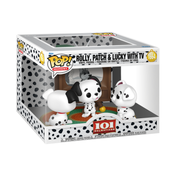 Patch & Lucky with TV - 101 Dalmatians - Funko POP! Moment (1664)