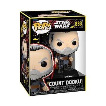 Count Dooku (Retro) - Star Wars - Funko POP! Vinyl (833)