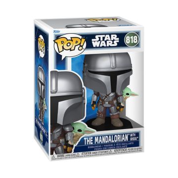 The Mandalorian with Grogu - Star Wars: The Mandalorian & Grogu - Funko POP! Vinyl (818)