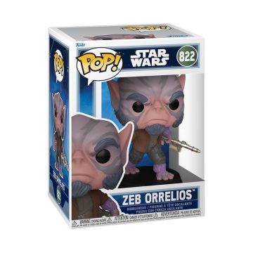 Zeb Orrelios with Bo-Rifle - Star Wars: The Mandalorian & Grogu - Funko POP! Vinyl (822)