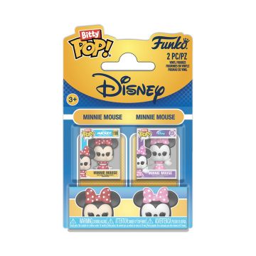 Minnie Mouse - Disney - Funko Bitty POP! (2 PC)