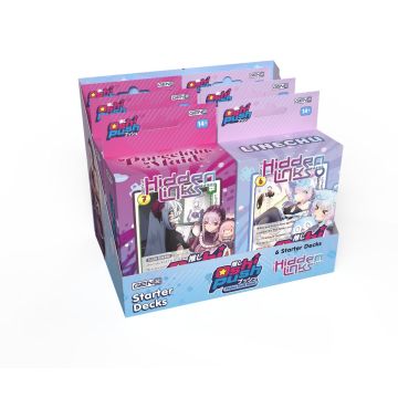 Oshi Push Gen2: Hidden Links Gen 2 Starter Deck Display