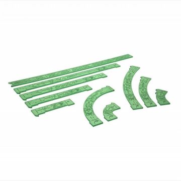 Kraken Wargames: Runic War Templates Green