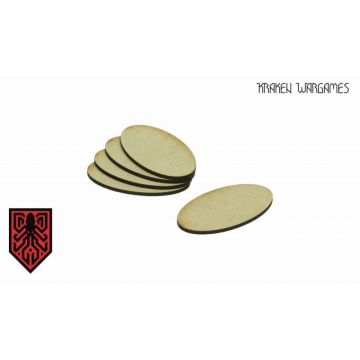 MDF Base Oval 60x35mm