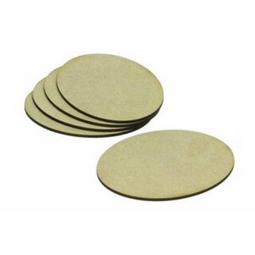 MDF Base Round 50mm