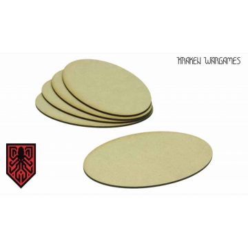 MDF Base Oval 120x92mm