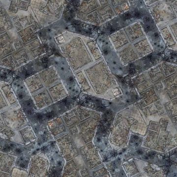 Titan Warzone City 4x4 Gaming Mat 2.0