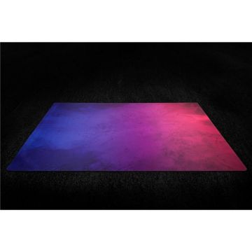 Splash Blue Purple 6x3 Gaming Mat 2.0