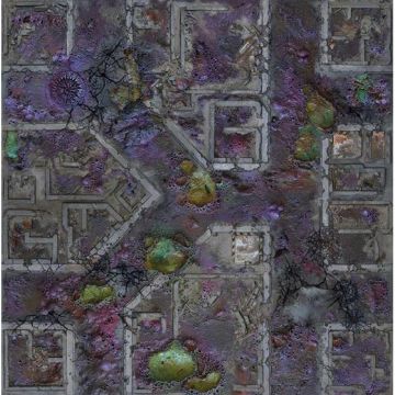 Corrupted Warzone City 44"x30" Gaming Mat 2.0
