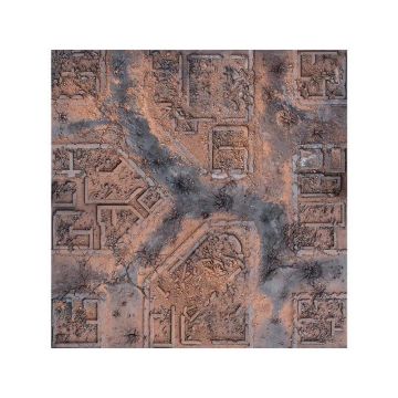 Desert Warzone City 44"x30" Gaming Mat 2.0