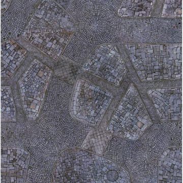 Cobblestone City 44" x 60" Gaming Mat 2.0