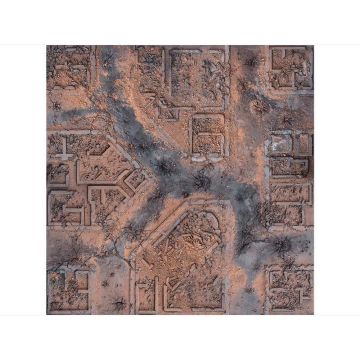 Desert Warzone City 44" x 60" Gaming Mat 2.0