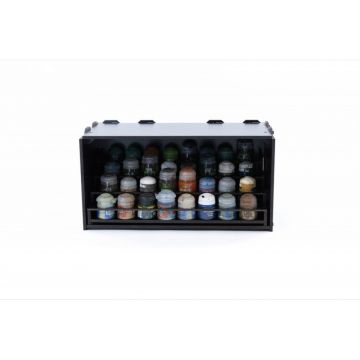 Black Paint Rack: Extending Colour Shelf (Citadel)