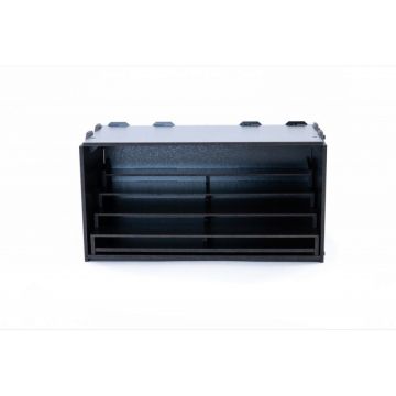 Black Paint Rack: Pull Out Colour Shelf (Tribune)