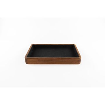 Dice Tray - Beechwood - Brown