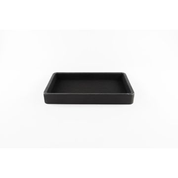 Dice Tray - Beechwood - Black